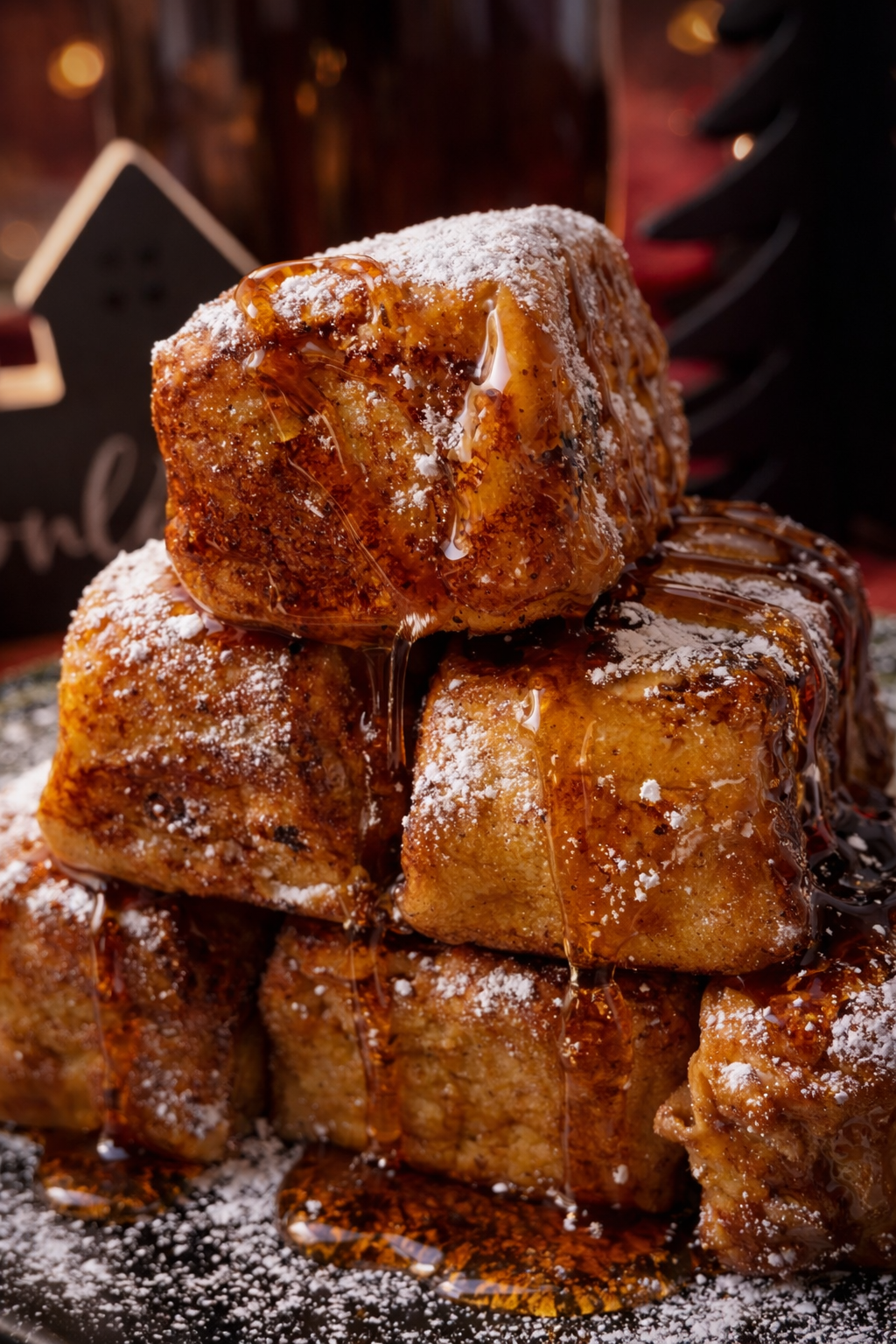 eggnog stuffed french toast