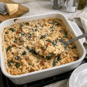 tuscan chicken orzo