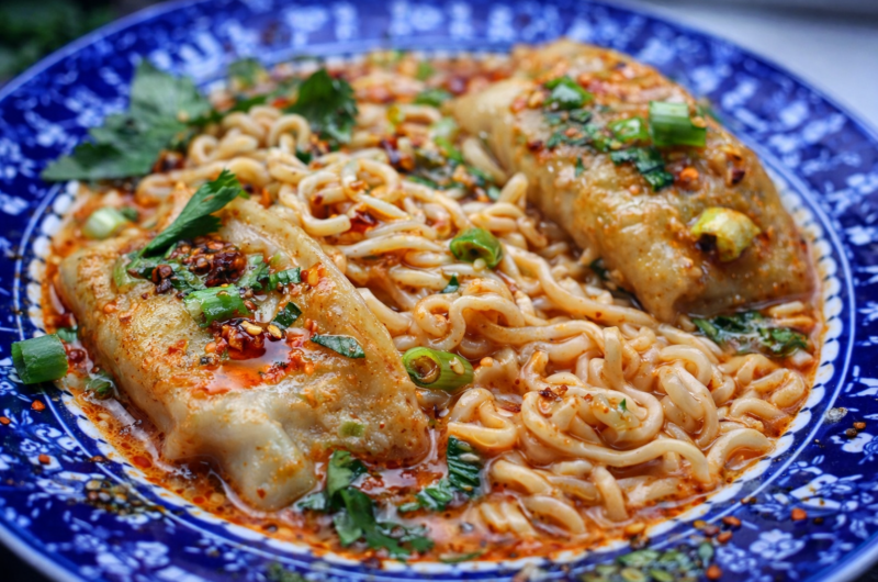 dumpling ramen