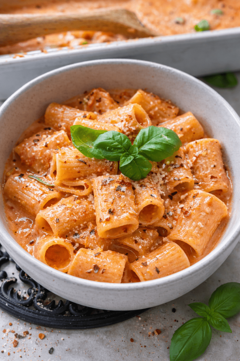 Roasted Tomato Creamy Pasta (Easy, Garlicky & So Good)